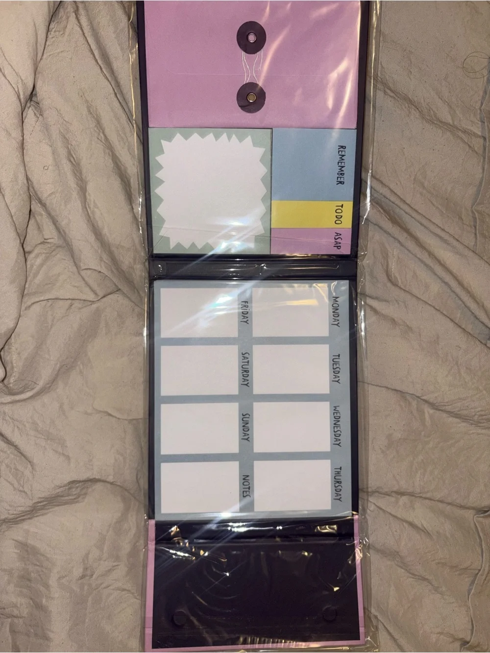 Monki Navy Notebook & Weekly Planner Set